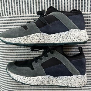 Vince Women’s Galvin Mixed Media Lace-Up Sneakers Size 8.5